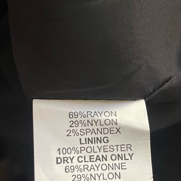 TRINA TURK Elegant Fully Lined Black Dress, 2 Front Cutouts, Back Zipper, Size 6 - Picture 5 of 9